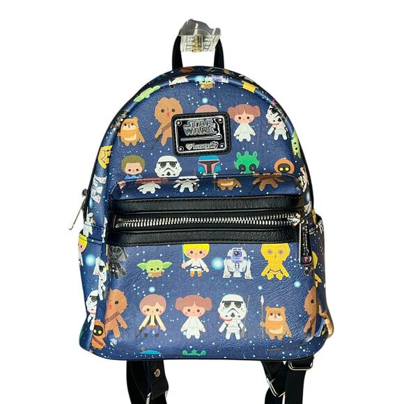 Loungefly Star Wars Chibi Mini Backpack - Picture 1 of 6